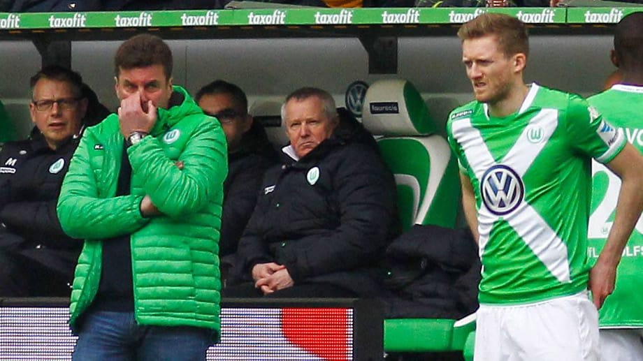 André Schürrle kommt beim VfL Wolfsburg oft nur von der Bank. André Schürrle kommt beim VfL Wolfsburg oft nur von der Bank.