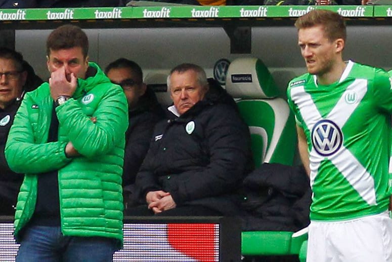 André Schürrle kommt beim VfL Wolfsburg oft nur von der Bank.