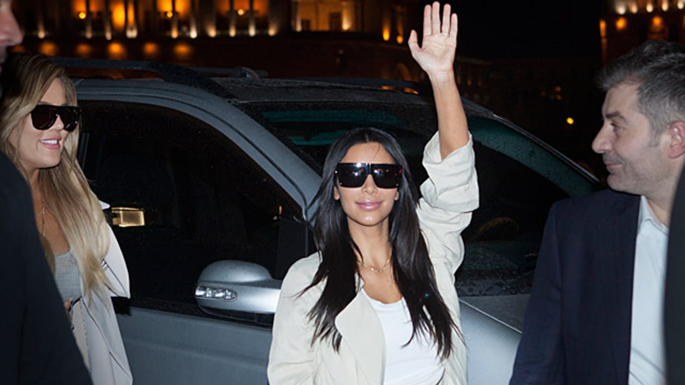 US-Fernsehsternchen Kim Kardashian besucht die Heimat ihrer Vorfahren.