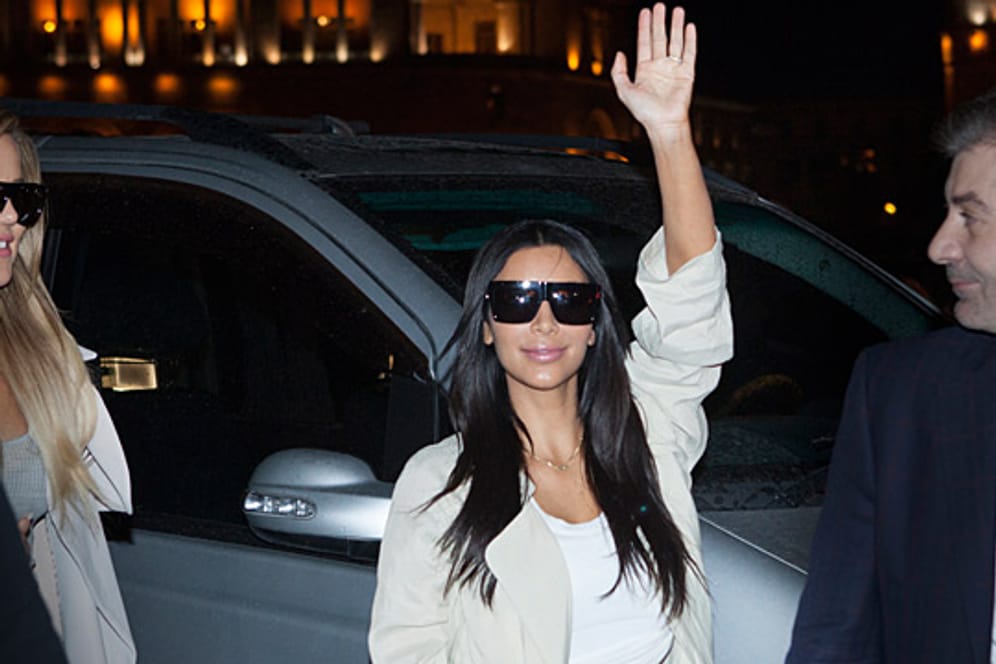US-Fernsehsternchen Kim Kardashian besucht die Heimat ihrer Vorfahren.