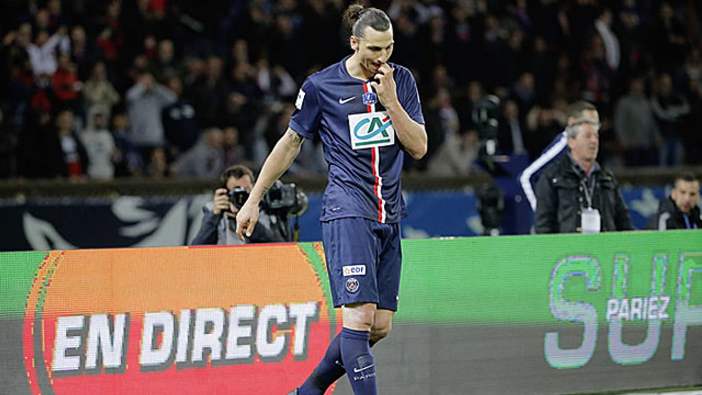 Zlatan Ibrahimovic hat seine Nerven nicht immer im Griff.