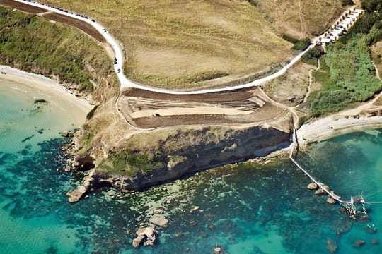 So schön und unberührt kann die Adriaküste sein - hier in den Abruzzen.