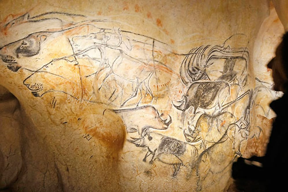 Original oder Fälschung? Der Laie kann nicht zwischen 36.000 Jahre alten und neuen Malereien unterscheiden.