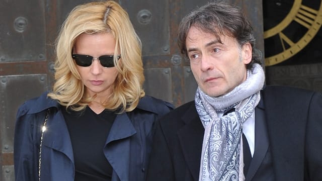 Auch Dietls langjährige Partnerin Veronica Ferres und "Zeit"-Chefredakteur Giovanni di Lorenzo waren unter den Trauergästen.