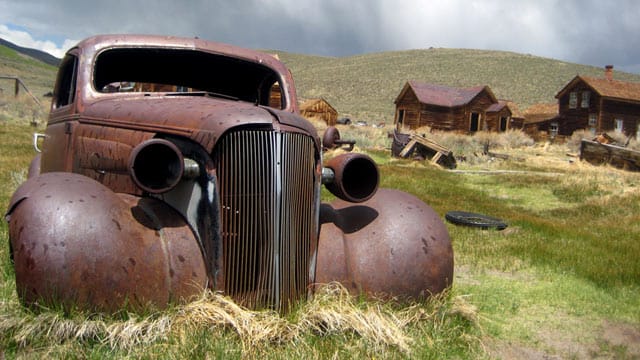 Bodie in Kalifornien ist eine der besterhaltenen Geisterstädte des Wilden Westens.