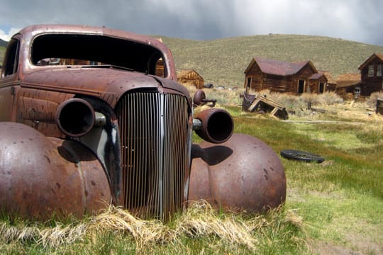 Bodie in Kalifornien ist eine der besterhaltenen Geisterstädte des Wilden Westens.