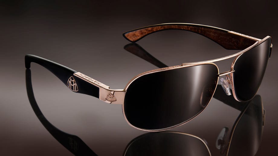 Luxus pur: Die streng limitierte Brille von Maybach Eyewear ist aus mit Diamanten besetztem Roségold gefertigt (um 55.600 Euro).