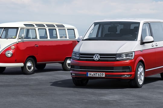 Der VW Transporter ist bald in sechster Auflage zu haben.