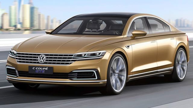 VW C Coupé - so ähnlich könnte der neue VW Phaeton aussehen.