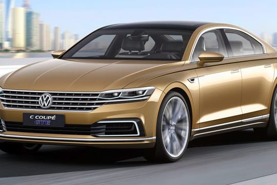 VW C Coupé - so ähnlich könnte der neue VW Phaeton aussehen.