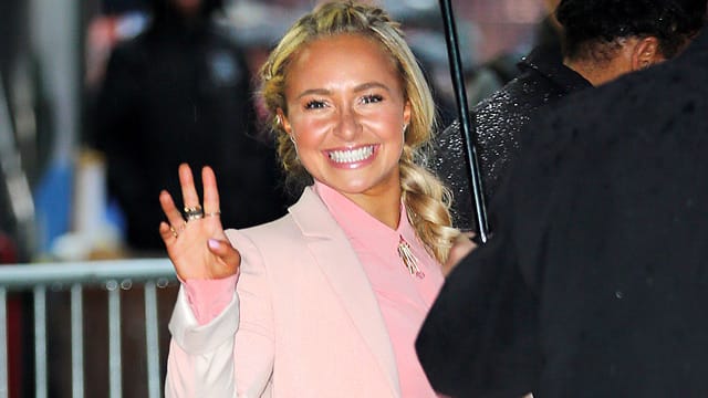 Hayden Panettiere bei ihrem ersten Auftritt nach der Baby-Pause.