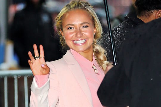 Hayden Panettiere bei ihrem ersten Auftritt nach der Baby-Pause.