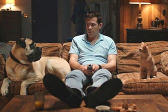 Hund Bosco, Jerry (Ryan Reynolds) und Kater Mr. Whiskers haben sich einiges zu erzählen.