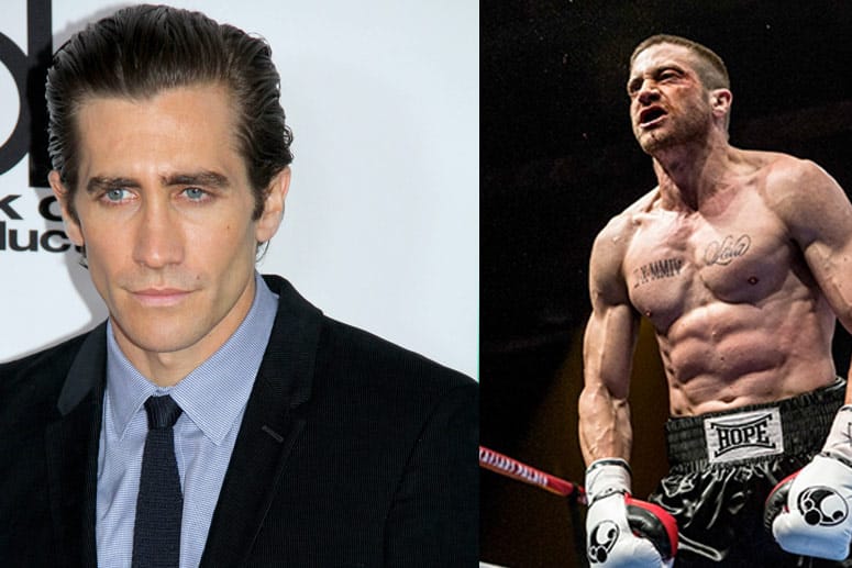 Jake Gyllenhaal hat für seine Rolle als Boxer in "Southpaw" extreme Muskelmasse aufgebaut.