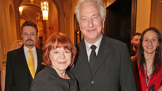 "Harry Potter"-Star Alan Rickman und seine langjährige Lebensgefährtin Rima Horton haben heimlich "Ja" gesagt.