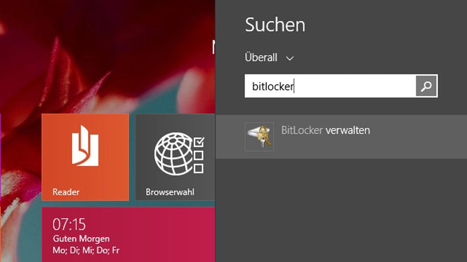BitLocker unter Windows 8 deaktivieren
