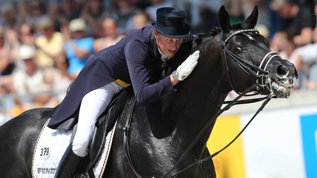 Totilas und Reiter Alexander Rath beim CHIO 2014 in Aachen. Totilas und Reiter Alexander Rath beim CHIO 2014 in Aachen.