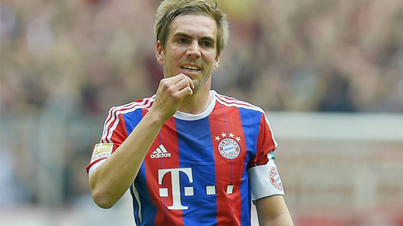 Es bleibt bei vier Sternen auf dem Trikot des FC Bayern München. Hier Kapitän Philipp Lahm.