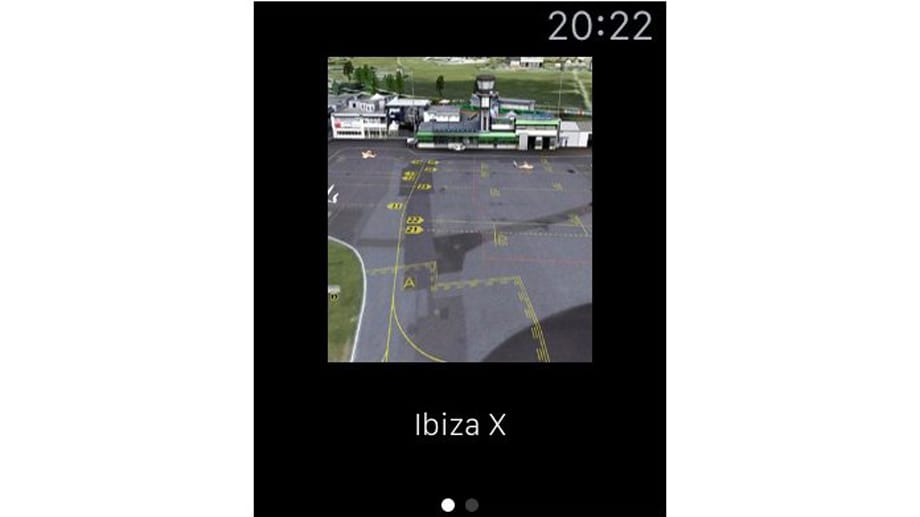 Ein echtes Spezialisten-Spiel ist AirportWatch. Die App zeigt auf der Apple Watch Außenaufnahmen von Flughäfen an, die man nach dem Multiple-Choice-Prinzip benennen muss.