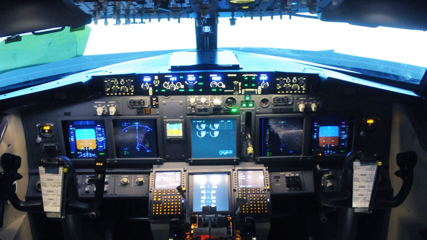 Cockpit Boeing 737