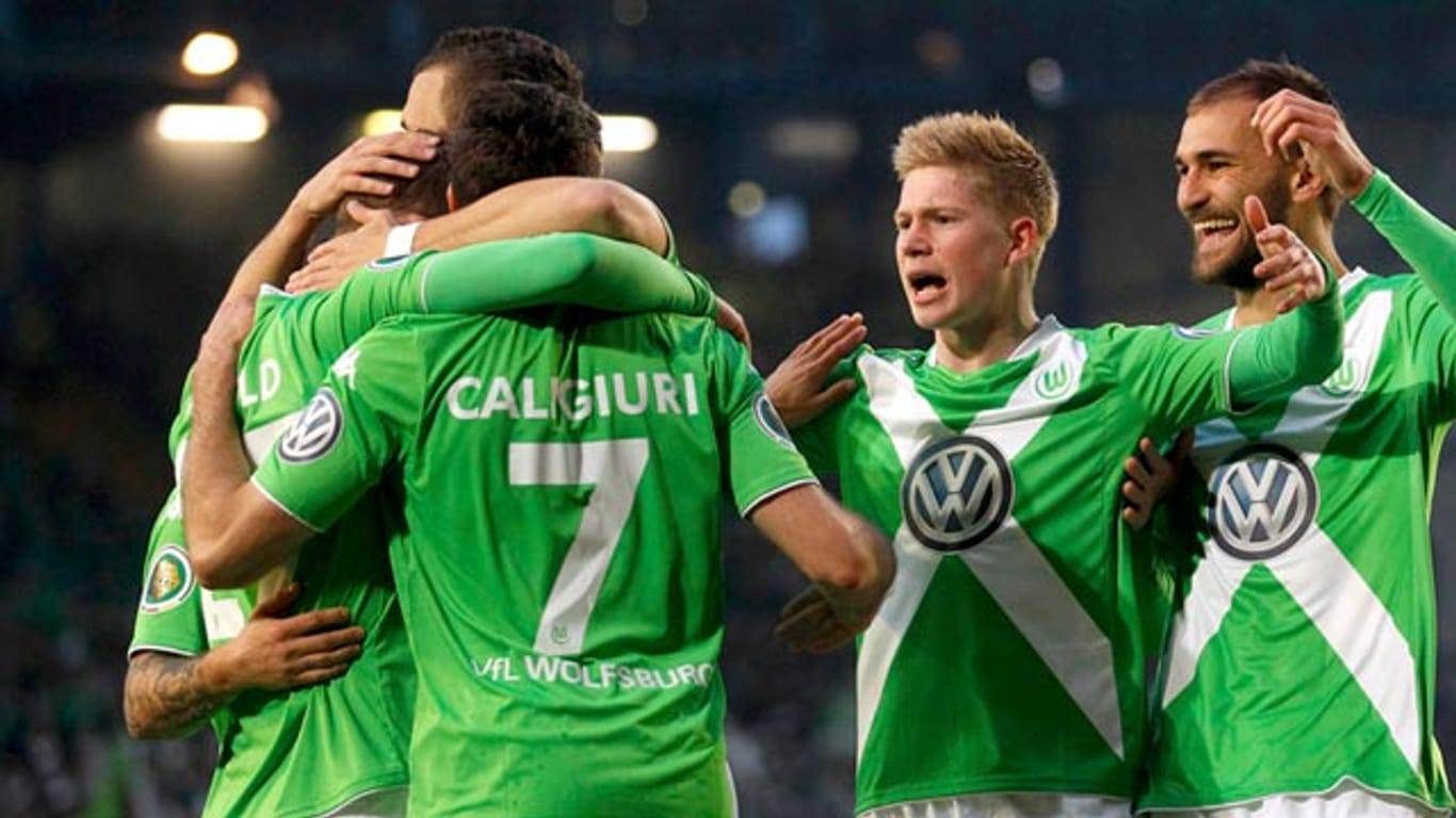 Der VfL Wolfsburg hat es geschafft: Zum zweiten Mal steht der Klub im Finale des DFB-Pokals.