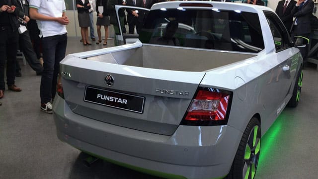 Skoda FUNStar - der Pick-up auf Fabia-Basis