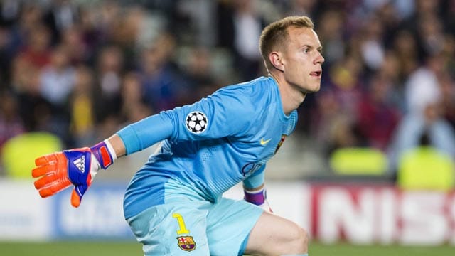 Barca-Keeper Marc-André ter Stegen zeigt in der Champions League bislang eine tadellose Leistung. Barca-Keeper Marc-André ter Stegen zeigt in der Champions League bislang eine tadellose Leistung.