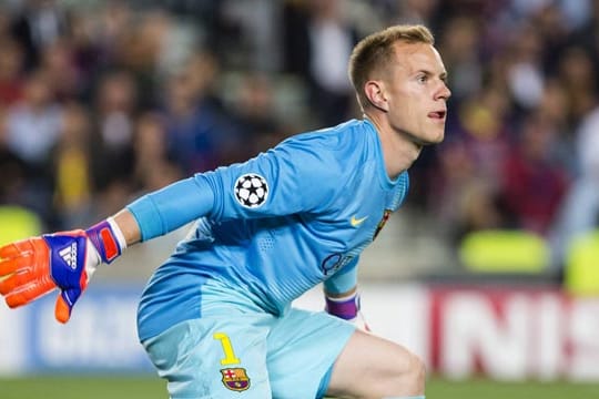 Barca-Keeper Marc-André ter Stegen zeigt in der Champions League bislang eine tadellose Leistung.