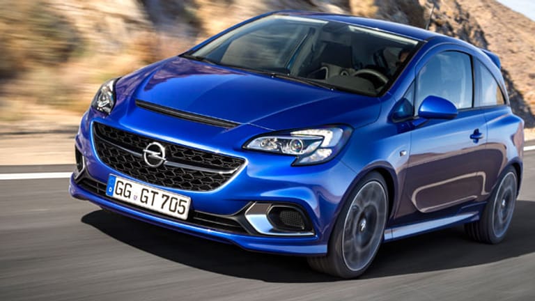 Flott unterwegs: Der neue Opel Corsa OPC.