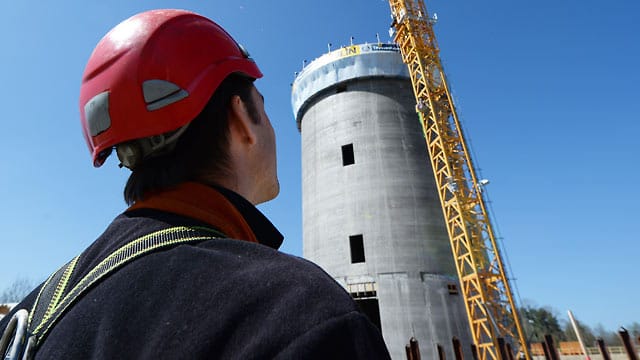 Der Aufzugtestturm von Rottweil soll bei Fertigstellung 246 Meter hoch sein.