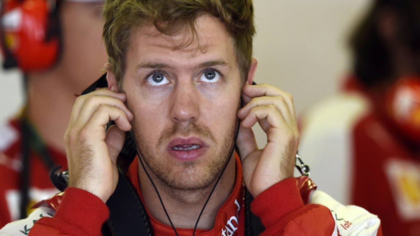 Sebastian Vettel und das Ferrar-Team erlebten in Spanien einen Rückschlag.