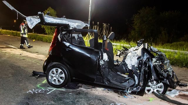 Unfall mit Todesfolge bei Duisburg.