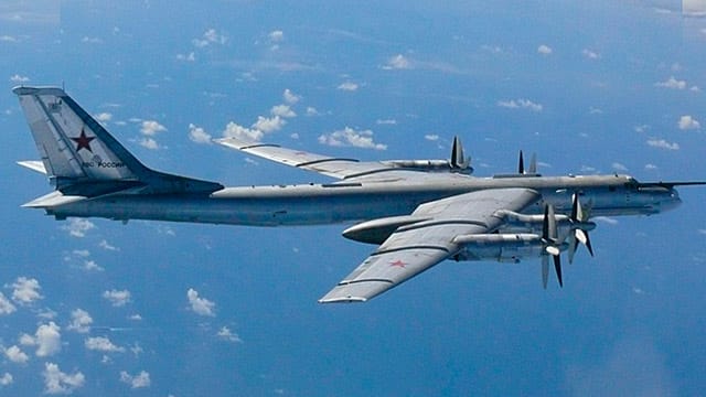 Erneuter Zwischenfall in der Luft: Die britische Royal Air Force hat Eurofighter aufsteigen lassen, um zwei russische Langstrecken-Bomber abzufangen.