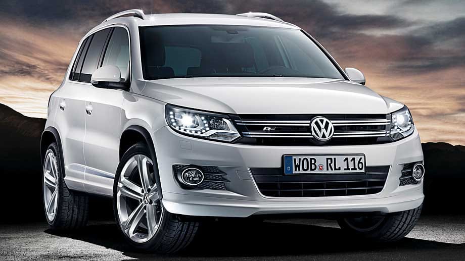 Platz 1: Für den VW Tiguan haben sich dieses Jahr bereits 18.726 Autokäufer entschieden.