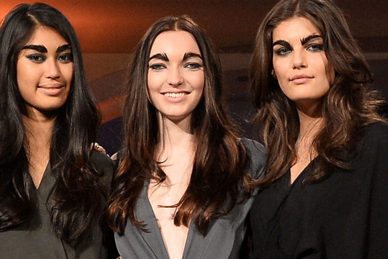 Models mit Augenbrauen: Anuthia Ploypetch, Ajsa Selimovic und Vanessa Fuchs sind die drei verbliebenen GNTM-Finalistinnen.