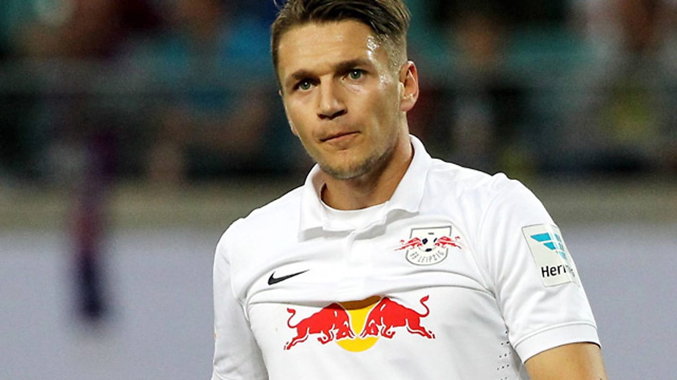 Stürmer Daniel Frahn wird in der kommenden Saison wohl nicht mehr für RB Leipzig auf Torejagd gehen.