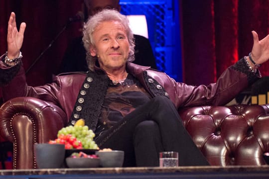 Thomas Gottschalk bei der live von RTL übertragenen Show zu seinem 65. Geburtstag.