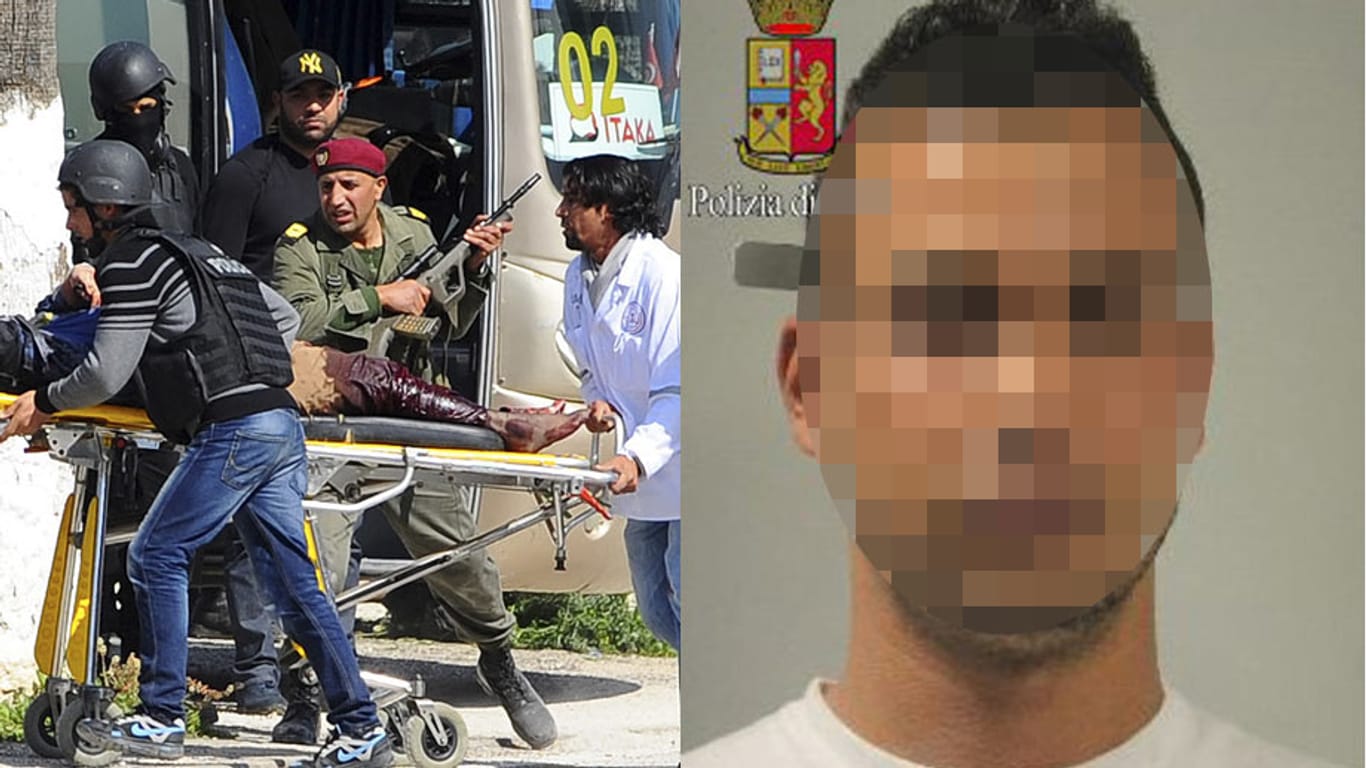 In Italien hat die Polizei den überlebenden Attentäter vom Terroranschlag in Tunis gefasst.