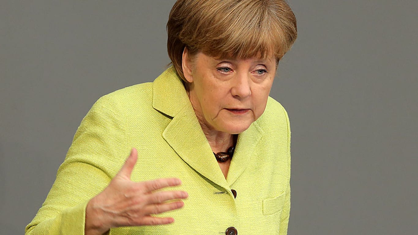 Für Bundeskanzlerin Angela Merkel (CDU) ist eine Rückkehr Russlands in den Kreis der führenden Industrienationen G7 "nicht vorstellbar"