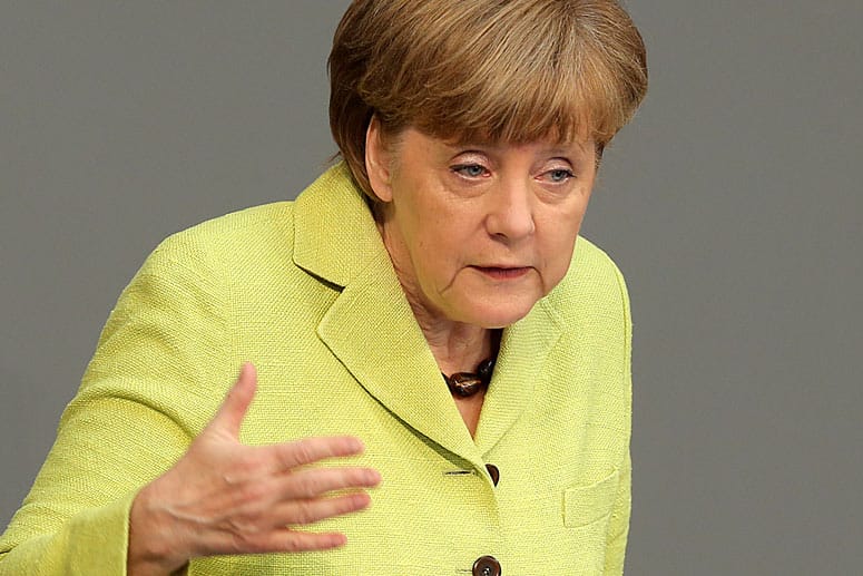 Für Bundeskanzlerin Angela Merkel (CDU) ist eine Rückkehr Russlands in den Kreis der führenden Industrienationen G7 "nicht vorstellbar"