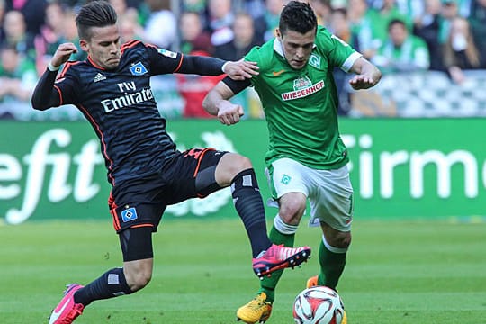 Zlatko Junuzovic (re.) könnte auf die Partien gegen den Hamburger SV verzichten.
