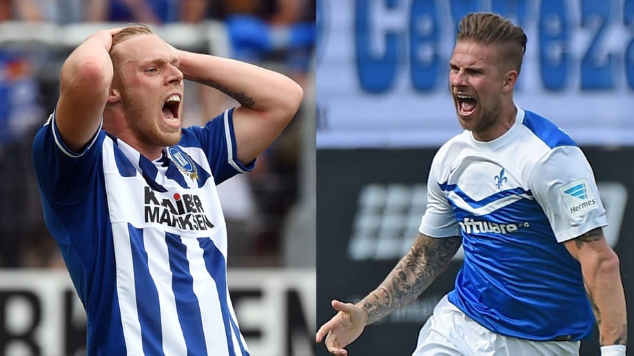 Die Lilien schieben den Karlsruher SC kurz vor Schluss doch noch auf den Relegationsrang. Die Lilien schieben den Karlsruher SC kurz vor Schluss doch noch auf den Relegationsrang.