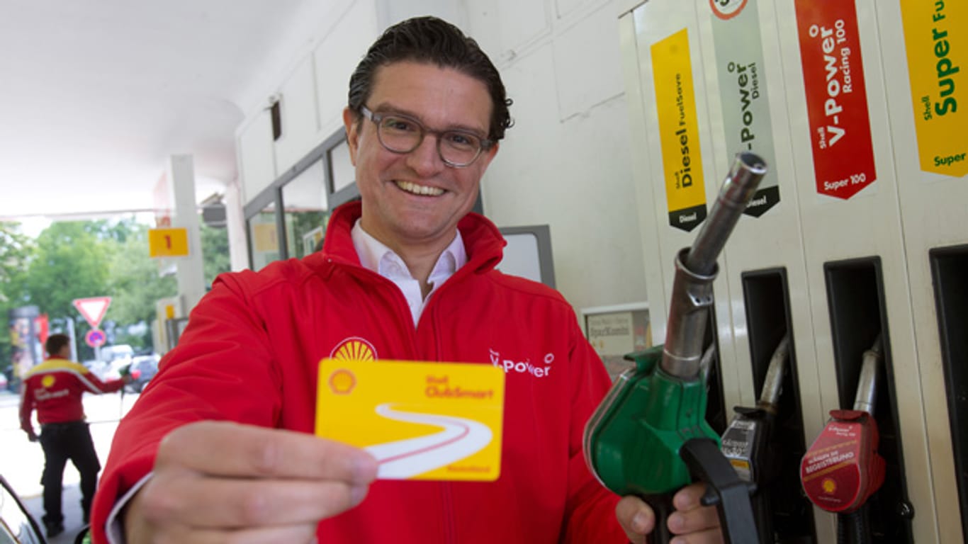 Patrick Carré, Chef des Shell Tankstellengeschäftes in Deutschland, Österreich und der Schweiz.