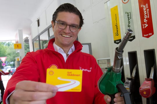 Patrick Carré, Chef des Shell Tankstellengeschäftes in Deutschland, Österreich und der Schweiz.
