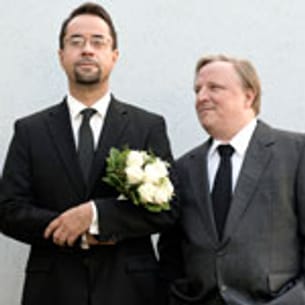 Gerichtsmediziner Dr. Karl Friedrich Boerne (Jan Josef Liefers) und Kriminalhauptkommissar Frank Thiel (Axel Prahl) sind die Hauptprotagonisten des Tatorts aus Münster.