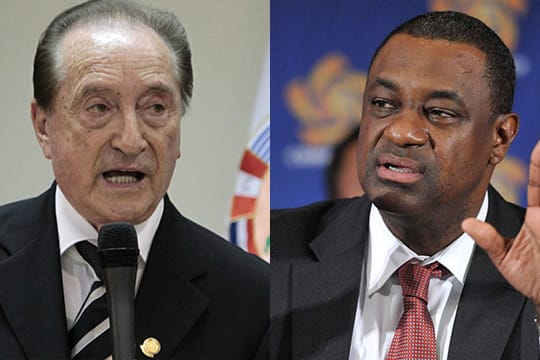Auch zwei FIFA-Vizepräsidenten sind unter den Verhafteten von Zürich: der Uruguayer Eugenio Figueredo sowie Jeffrey Webb von den Kaimaninseln.
