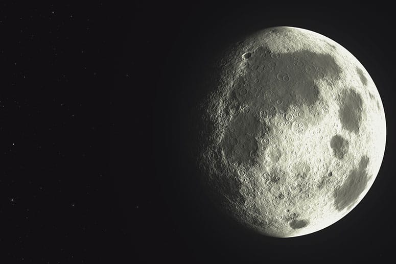 Auf dem Mond gibt es Rohstoffe - doch wer darf überhaupt dort Ressourcen abbauen?