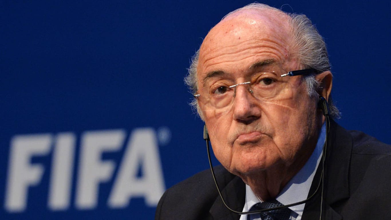 Joseph Blatter steht weiter an der Spitze der FIFA.