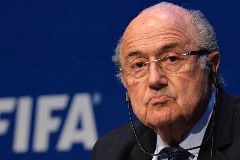 Joseph Blatter steht weiter an der Spitze der FIFA.