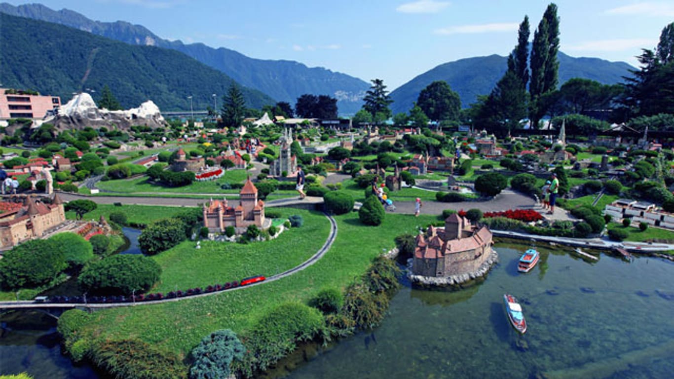 Miniaturparks sind sehr beliebt - so auch "Swissminiatur".